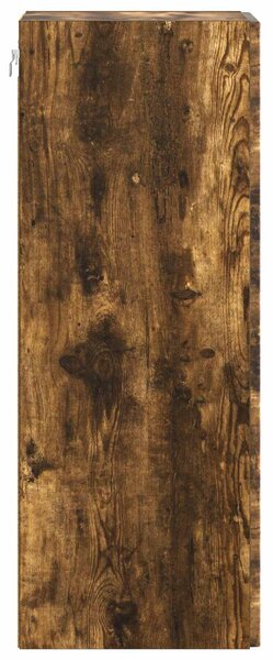 VidaXL Fali szekrény Füstös Tölgy 66 x 34,5 x 90 cm Szerelt Fa