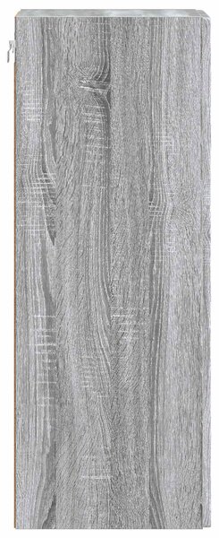 VidaXL Fali szekrény Szürke Sonoma 66 x 34,5 x 90 cm Szerelt Fa