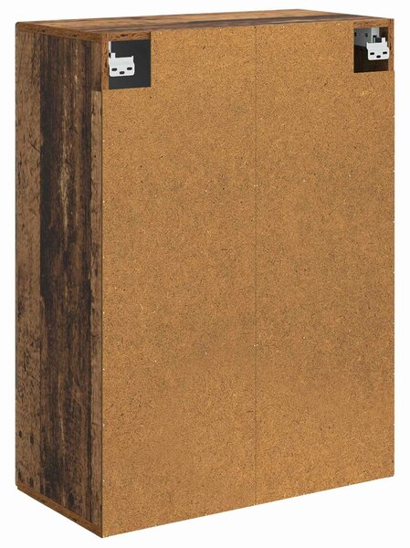 VidaXL Fali szekrény Antik Fa 66 x 34,5 x 90 cm Szerelt Fa