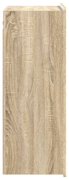 VidaXL Fali szekrény Sonoma Tölgy 66 x 34,5 x 92 cm Szerelt Fa