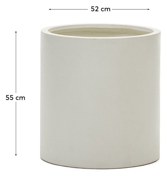 Cement virágcserép ø 52 cm Aiguablava – Kave Home