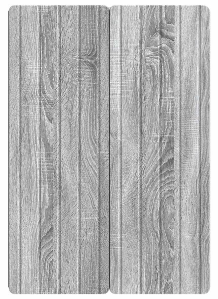 VidaXL Fali szekrény Szürke Sonoma 66 x 34,5 x 92 cm Szerelt Fa