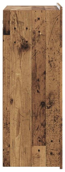VidaXL Fali szekrény Antik Fa 66 x 34,5 x 92 cm Szerelt Fa