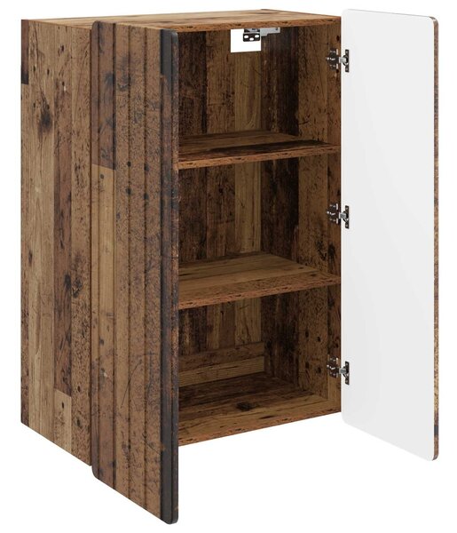 VidaXL Fali szekrény Antik Fa 66 x 34,5 x 92 cm Szerelt Fa