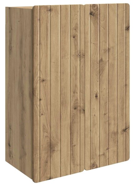 VidaXL Fali szekrény Kézműves Tölgy 66 x 34,5 x 92 cm Szerelt Fa