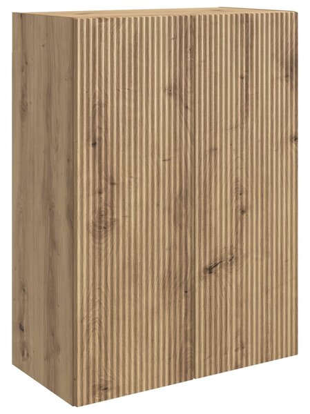 VidaXL Fali szekrény Kézműves Tölgy 66 x 34,5 x 90 cm Szerelt Fa