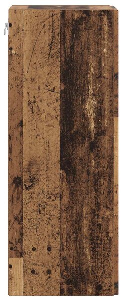VidaXL Fali szekrény Antik Fa 66 x 34,5 x 90 cm Szerelt Fa