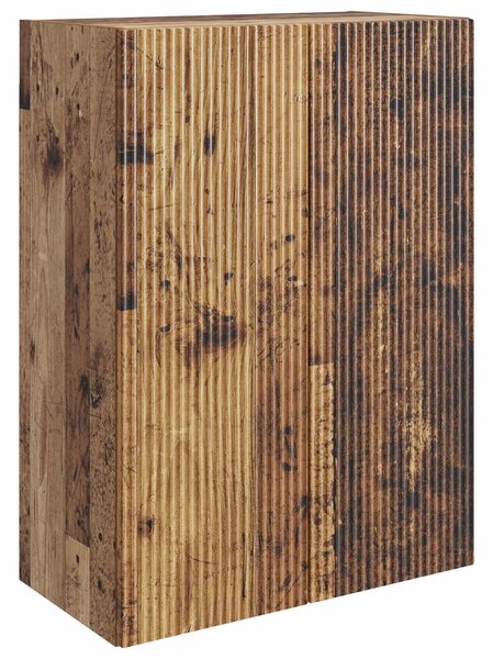 VidaXL Fali szekrény Antik Fa 66 x 34,5 x 90 cm Szerelt Fa