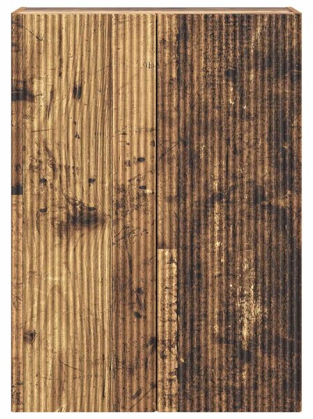 VidaXL Fali szekrény Antik Fa 66 x 34,5 x 90 cm Szerelt Fa