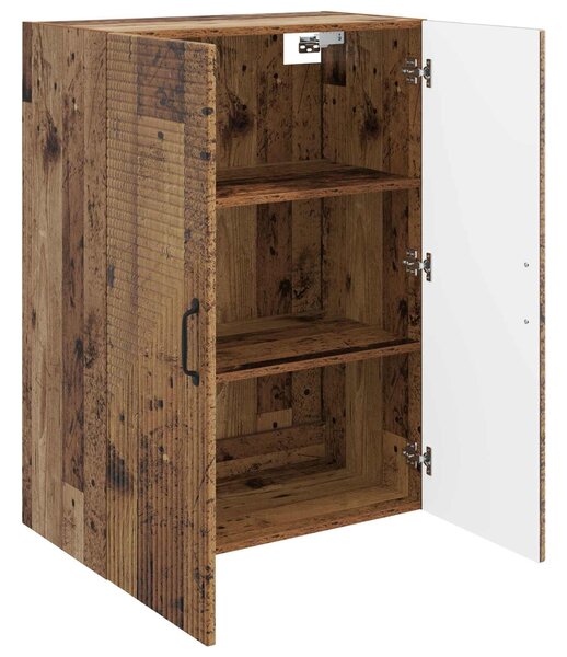 VidaXL Fali szekrény Antik Fa 66 x 34,5 x 90 cm Szerelt Fa