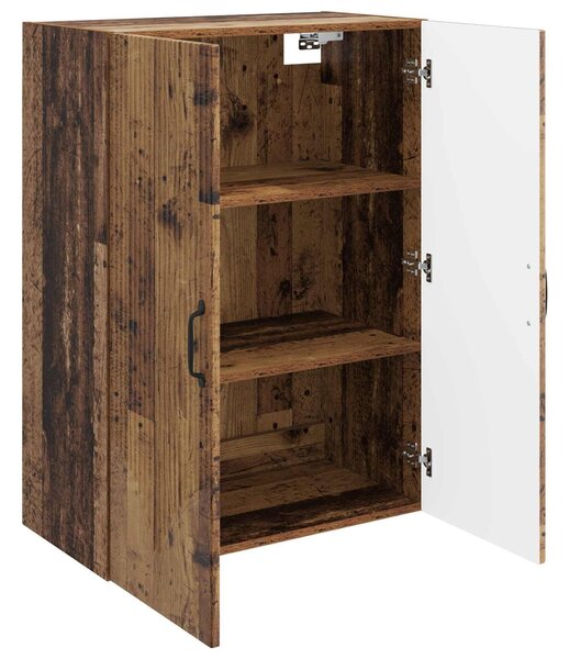 VidaXL Fali szekrény Antik Fa 66 x 34,5 x 90 cm Szerelt Fa