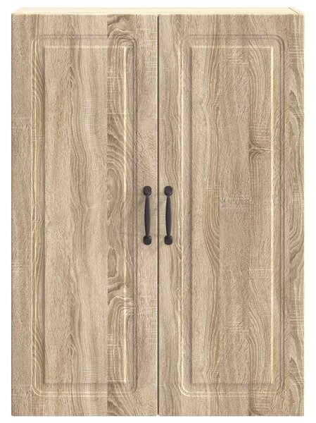 VidaXL Fali szekrény Sonoma Tölgy 66 x 34,5 x 90 cm Szerelt Fa