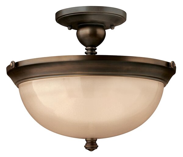 Hinkley klasszikus mennyezeti lámpa mayflower borostyán antik bronz elshk-mayflower-sf