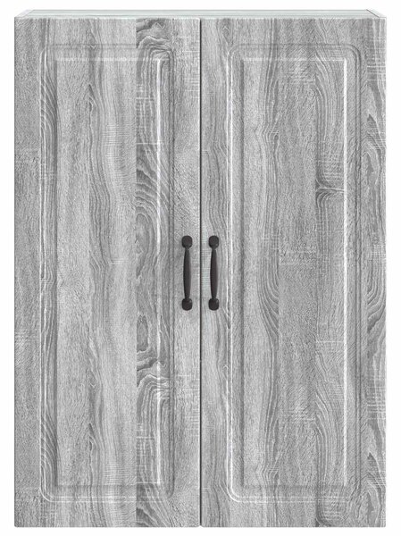 VidaXL Fali szekrény Szürke Sonoma 66 x 34,5 x 90 cm Szerelt Fa