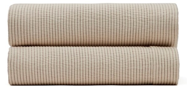 Bézs pamut ágytakaró franciaágyra 180x250 cm Bedar – Kave Home
