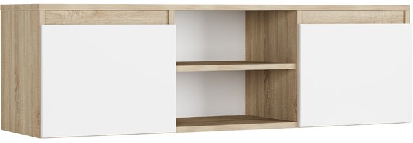 TV állvány/szekrény Rivana (szonoma tölgy + fehér)