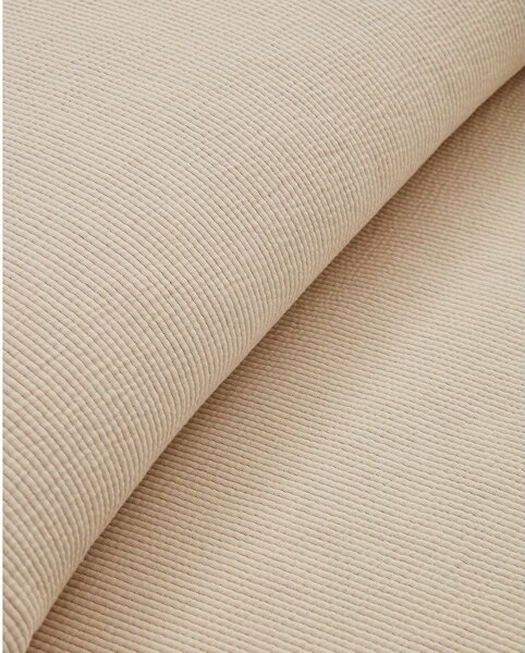 Bézs pamut ágytakaró franciaágyra 180x250 cm Bedar – Kave Home