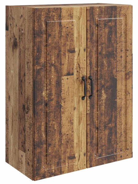 VidaXL Fali szekrény Antik Fa 66 x 34,5 x 90 cm Szerelt Fa
