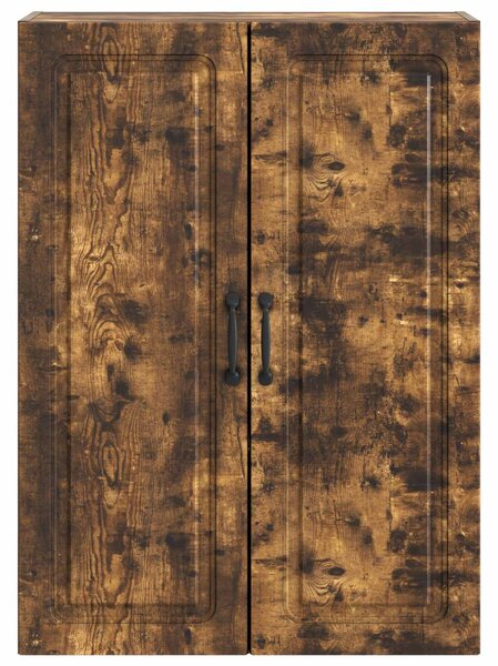 VidaXL Fali szekrény Füstös Tölgy 66 x 34,5 x 90 cm Szerelt Fa