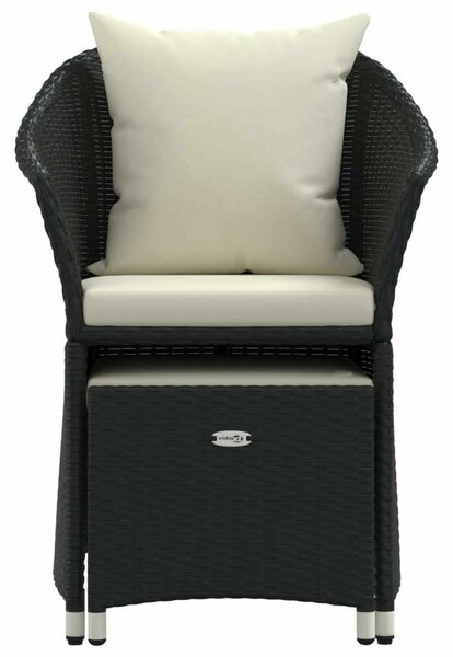 VidaXL Polyrattan Kerti Ülőgarnitúra - 2 részes