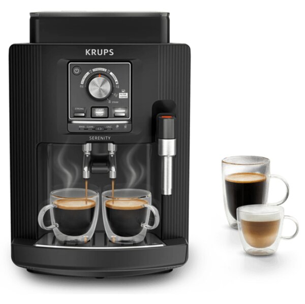 Krups EA4008E0 Serenity Automata kávéfőző, Fekete