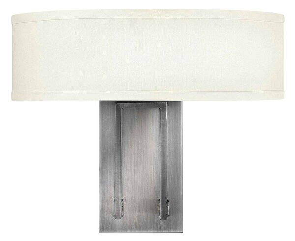 Hinkley modern fali lámpa hampton fehér nikkel elshk-hampton2