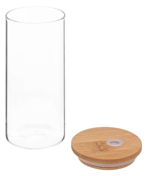 PALM pohár bambusz fedéllel és szívószállal 400 ml