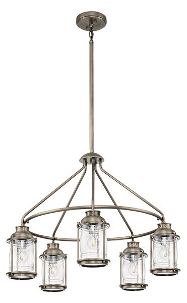 Kichler vintage kültéri csillár ashland bay barna elsklashlandbay5pbu IP44