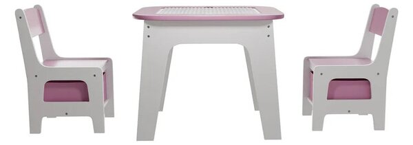 Juskys Milou fa gyerekszett - rózsaszín