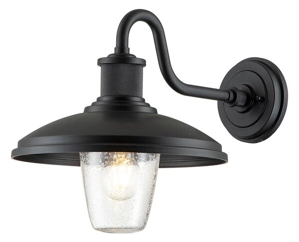 Kichler loft skandináv vintage kültéri fali lámpa allenbury fekete elsklallenbury2mbkt IP44