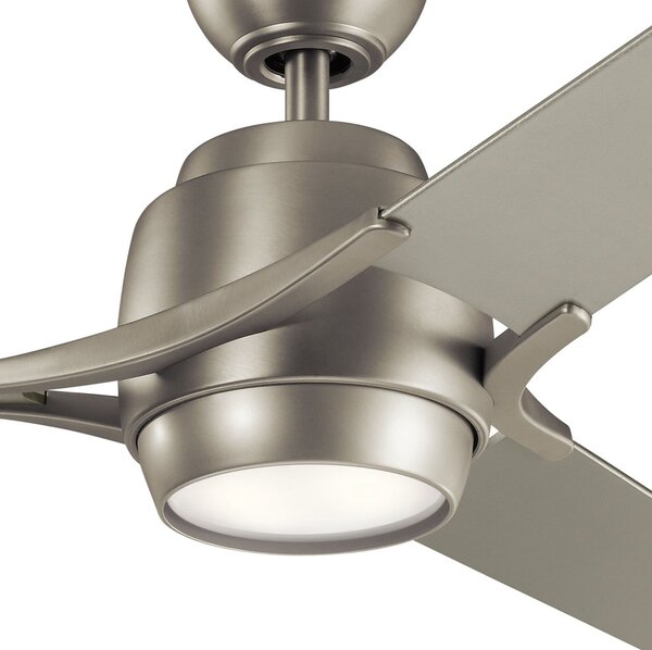 Kichler modern mennyezeti ventilátor zeus nikkel ezüst elsklf-zeus-60-bn
