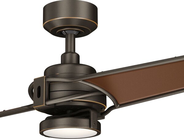 Kichler modern mennyezeti ventilátor xety antik bronz olajozott bronz elsklf-xety-56-oz