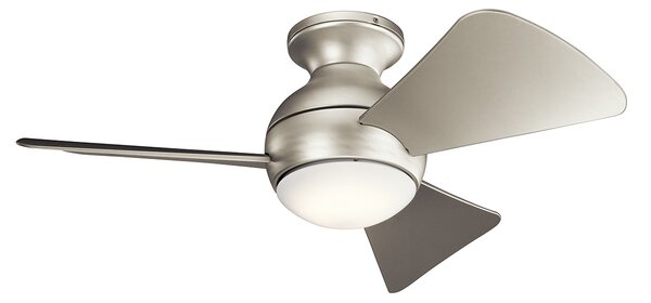 Kichler modern mennyezeti ventilátor sola nikkel ezüst elsklf-sola-34-bn