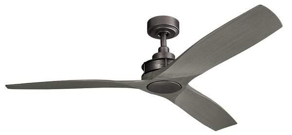 Kichler modern mennyezeti ventilátor ried szürke sötét vas elsklf-ried-56-avi