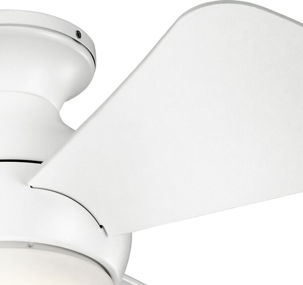 Kichler modern mennyezeti ventilátor sola matt fehér elsklf-sola-34-wht
