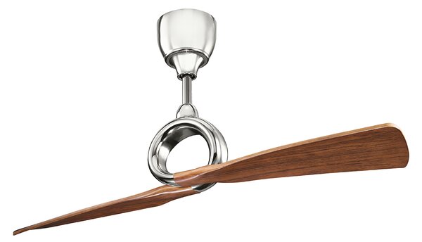 Kichler modern mennyezeti ventilátor link dió polírozott nikkel elsklf-link-54-pn