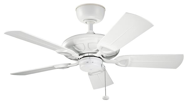 Kichler modern mennyezeti ventilátor kevlar matt fehér elsklf-kevlar-42-wht IP44