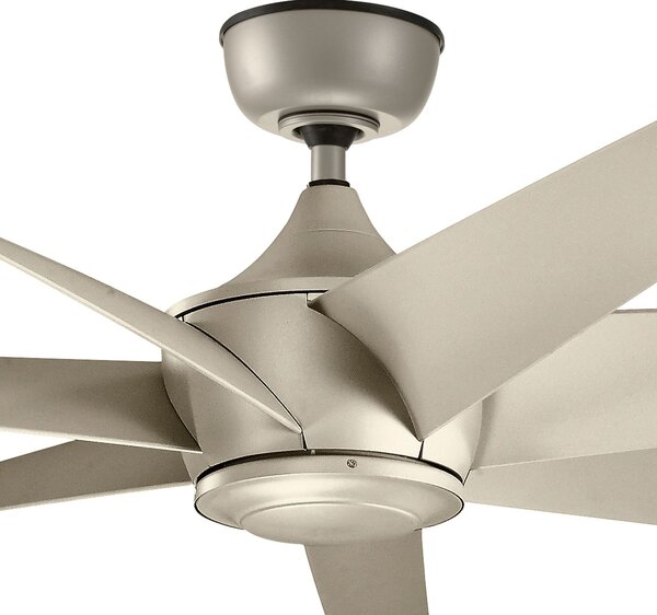 Kichler modern mennyezeti ventilátor lehr antik ezüst elsklf-lehr-80-as IP44