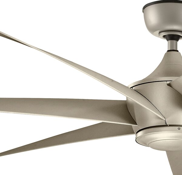 Kichler modern mennyezeti ventilátor lehr antik ezüst elsklf-lehr-80-as IP44