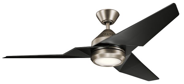 Kichler modern mennyezeti ventilátor jade fekete zöld elsklf-jade-60-ap