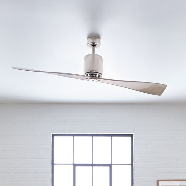 Kichler modern mennyezeti ventilátor ferron polírozott nikkel pezsgő elsklf-ferron-60-pn