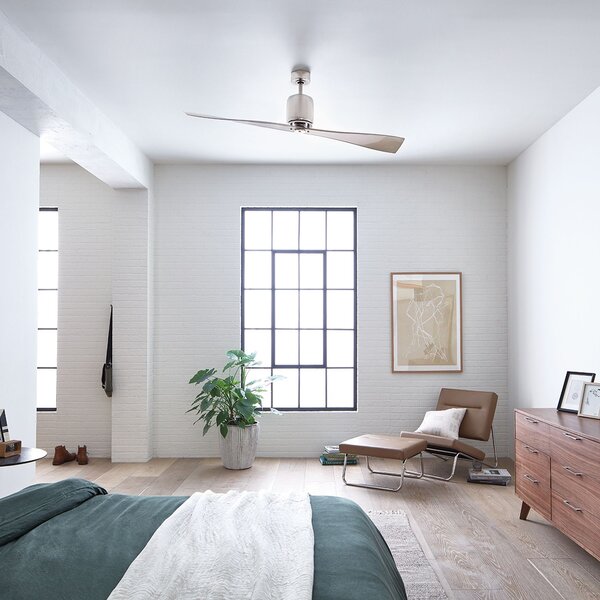 Kichler modern mennyezeti ventilátor ferron polírozott nikkel pezsgő elsklf-ferron-60-pn