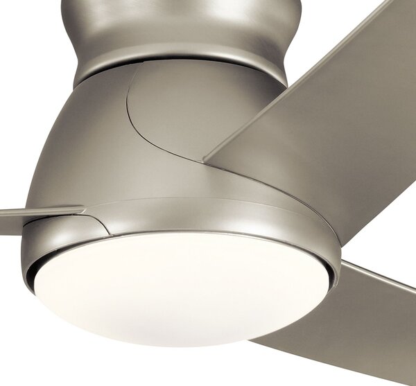 Kichler modern mennyezeti ventilátor eris nikkel elsklf-eris-60-bn IP44
