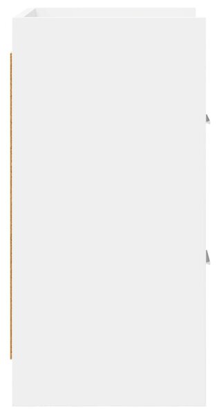 VidaXL Éjjeliszekrények 2 pcs Fehér 40 x 30 x 60 cm Szerelt Fa