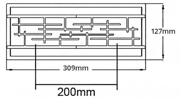 Kichler modern fali lámpa zolon króm elskl-zolon-s-bath IP44