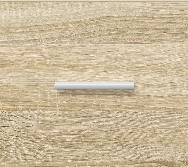 VidaXL Széf Sonoma Tölgy 75 x 33 x 80 cm Szerelt Fa