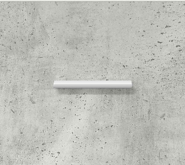 VidaXL Széf Betonszürke 75 x 33 x 80 cm Szerelt Fa