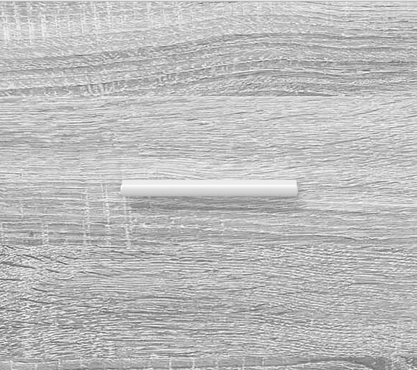 VidaXL Széf Szürke Sonoma 75 x 33 x 80 cm Szerelt Fa