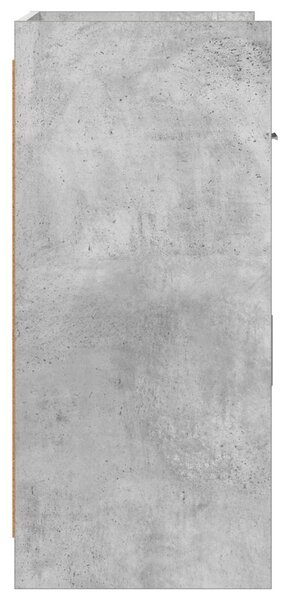 VidaXL Széf Betonszürke 75 x 36 x 80 cm Szerelt Fa