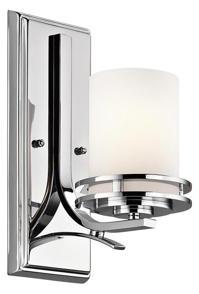 Kichler glamour klasszikus fali lámpa hendrik króm elskl-hendrik1-bath IP44